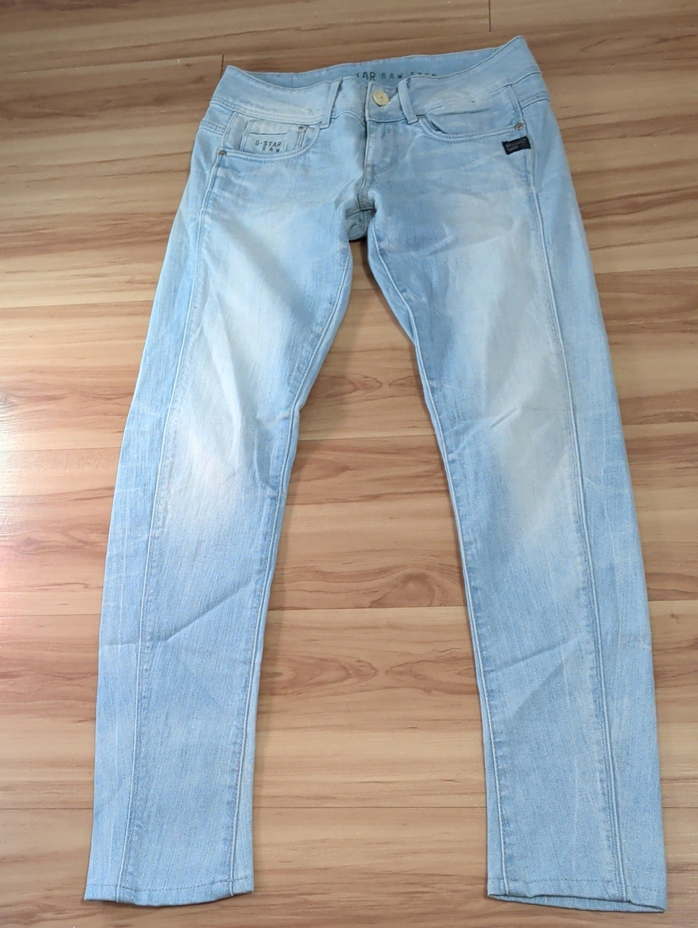 G-Star Light Blue Woman's Skinny Jeans
